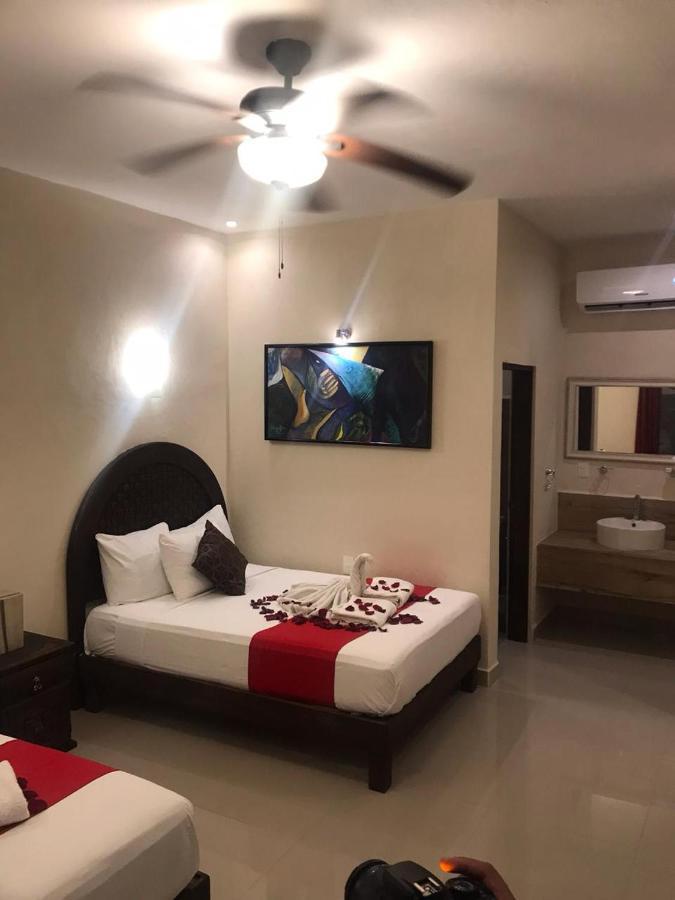 Cedro Rojo Hotel Bacalar Eksteriør billede