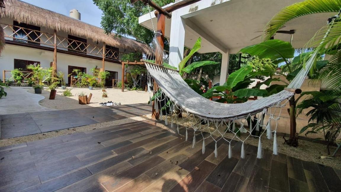 Cedro Rojo Hotel Bacalar Eksteriør billede