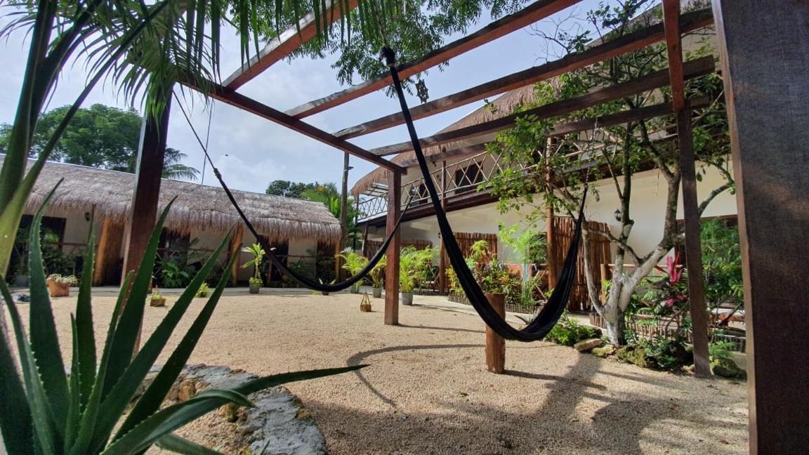 Cedro Rojo Hotel Bacalar Eksteriør billede